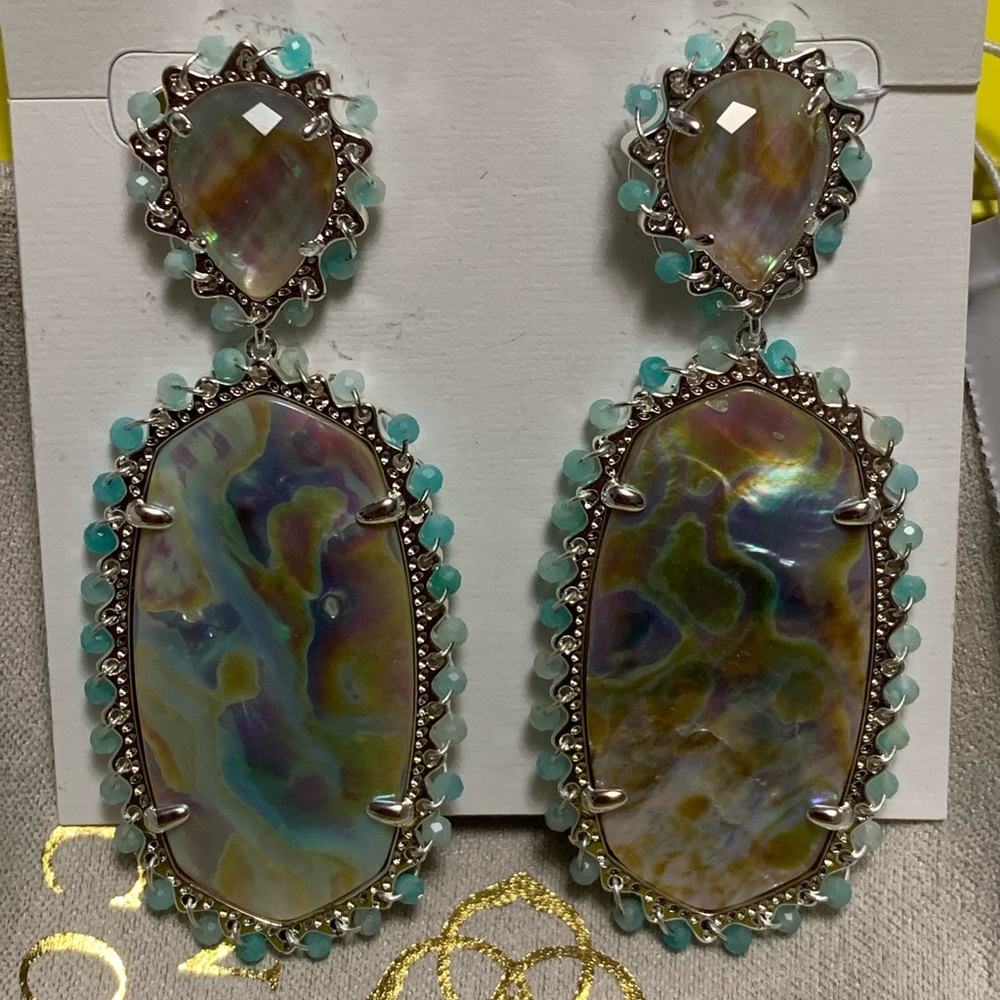 Kendra Scott Iridescent Abalone Parsons